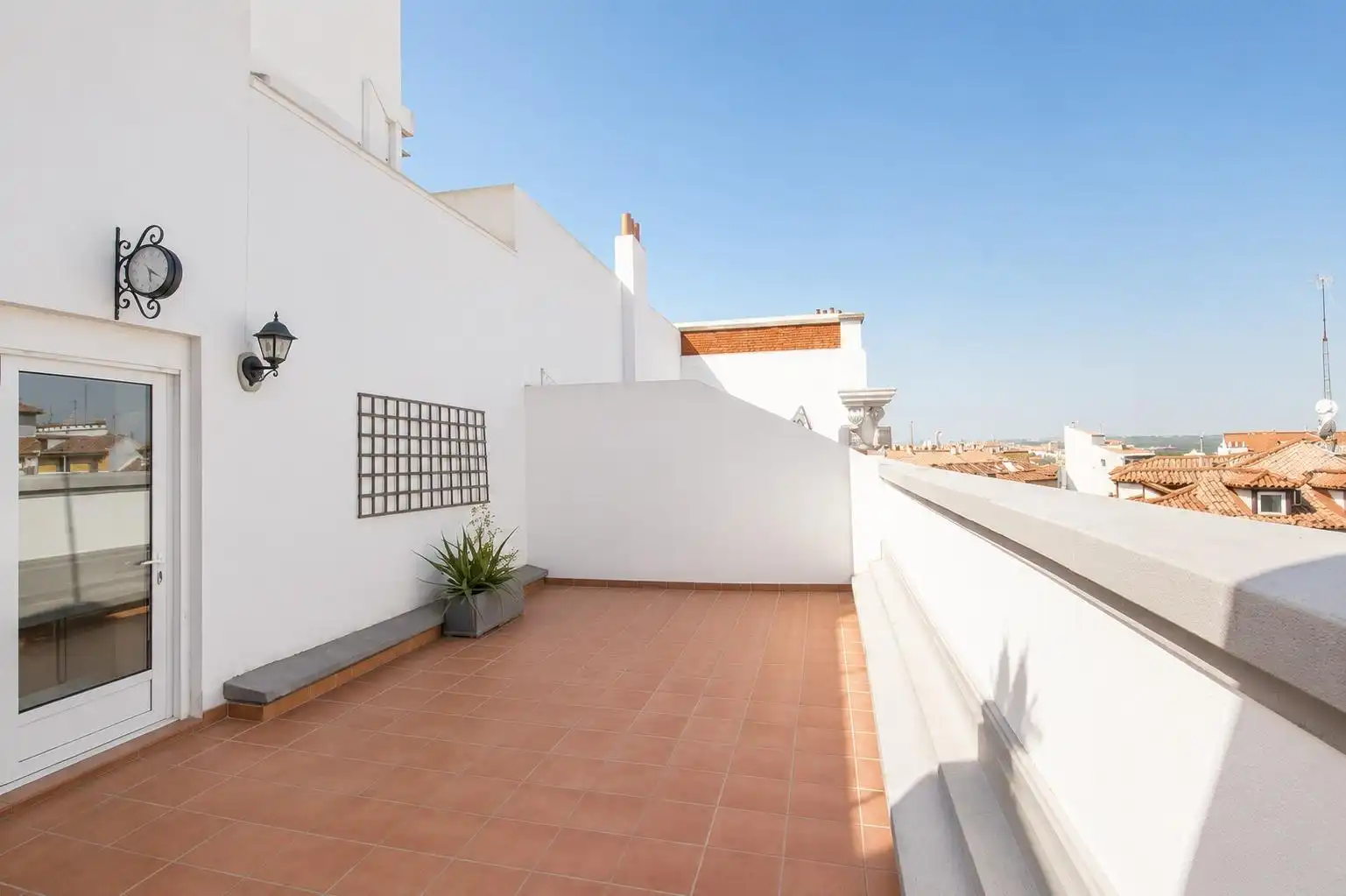 Terrace of Flat for rent in Madrid  with Air Conditioner, Heating and Parquet flooring