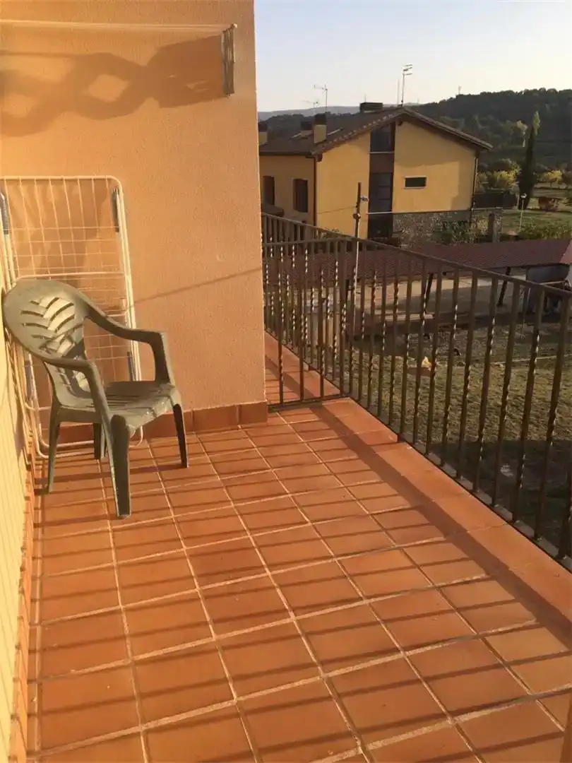 Terraza de Apartamento en venta en La Puebla de Castro con Parquet, Lavadora y Balcón