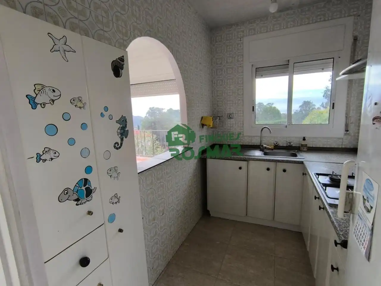 Cocina de Casa o chalet en venta en Lloret de Mar con Jardín privado