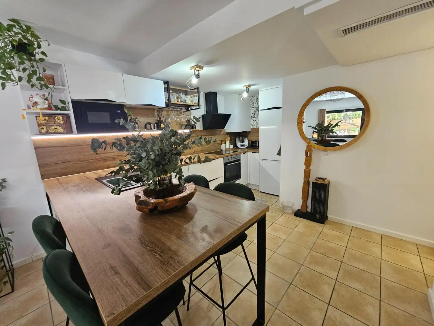 Cuina de Casa o xalet en venda en Murcia amb Aire condicionat, Terrassa i Moblat
