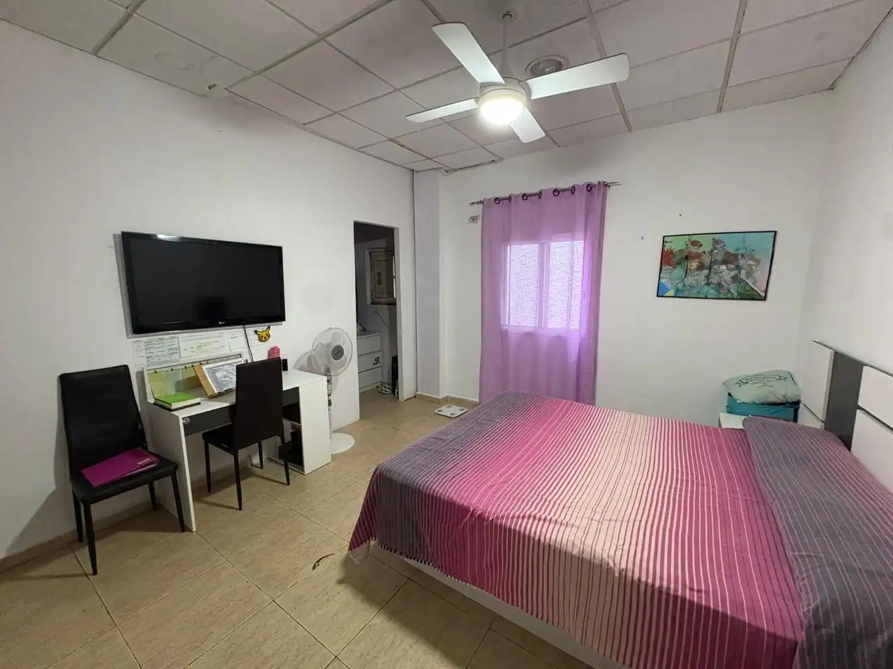 Schlafzimmer von Erdgeschoss zum Verkauf in Cáceres mit Terrasse