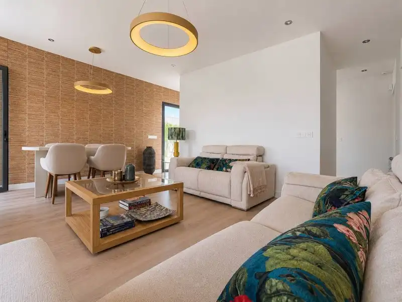 Sala de estar de Casa adosada en venta en Vegas de Matute con Aire acondicionado, Calefacción y Trastero