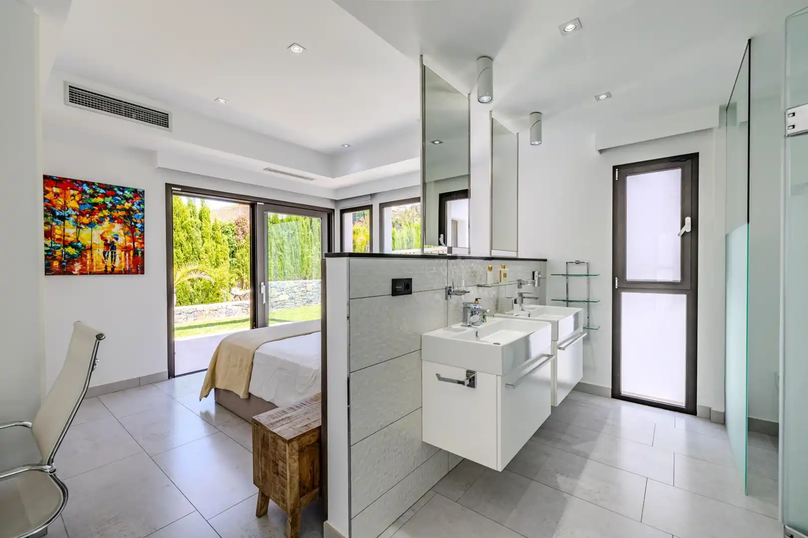 Bathroom of Houses for sale in Jávea / Xàbia  with Air Conditioner, Heating and Private garden