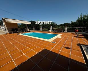 Swimming pool of House or chalet for sale in Sant Salvador de Guardiola  with Air Conditioner, Heating and Terrace