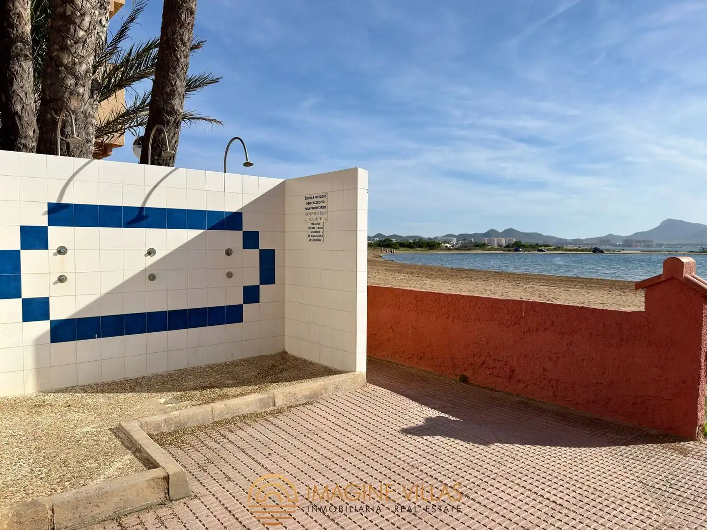 Baño de Apartamento en venta en La Manga del Mar Menor con Amueblado y Piscina comunitaria