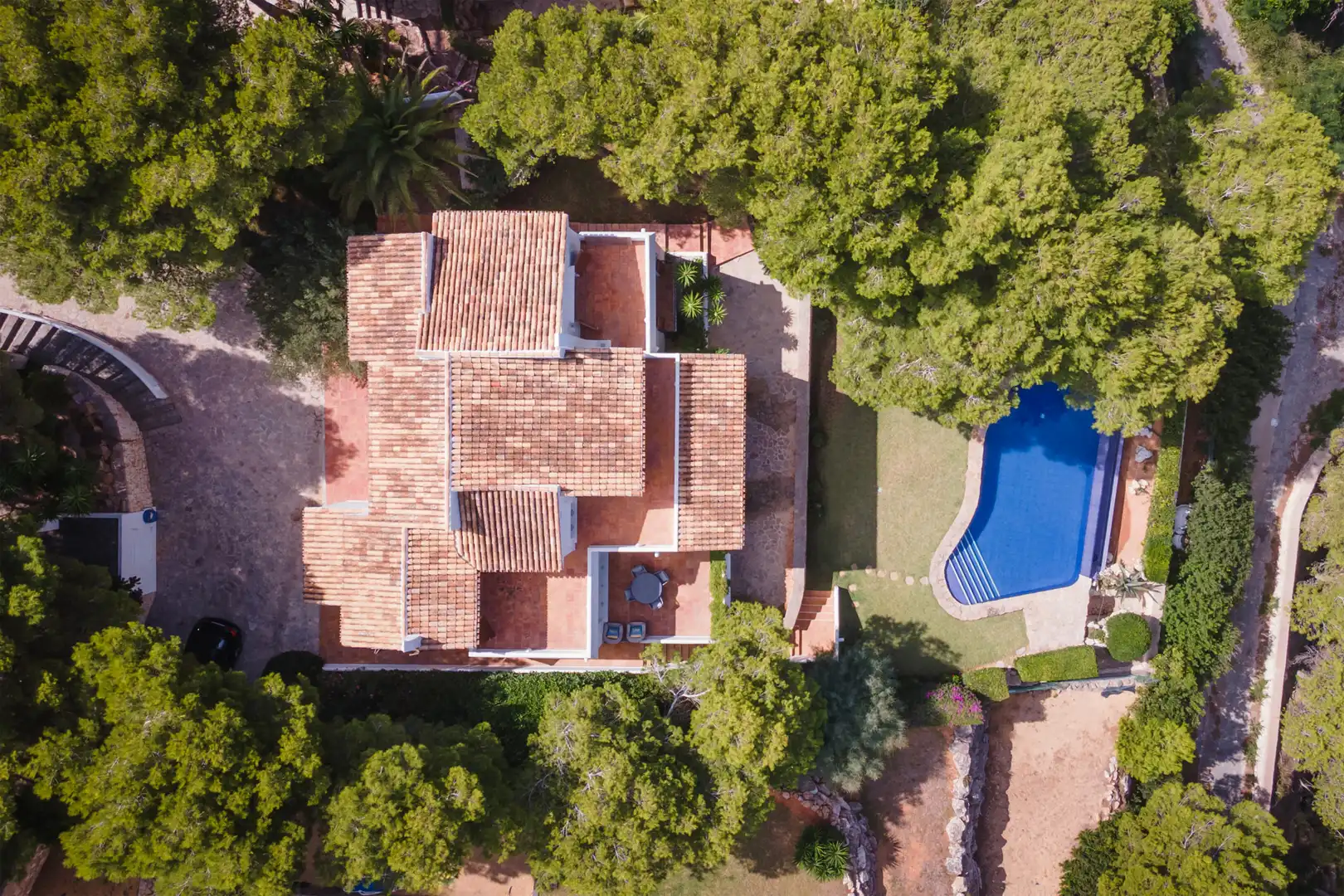 Jardí de Casa o xalet en venda en Jávea / Xàbia amb Aire condicionat, Jardí privat i Terrassa
