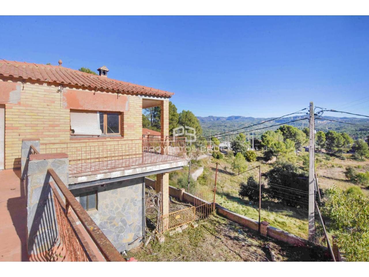 Exterior view of Houses for sale in Vacarisses  with Private garden and Terrace