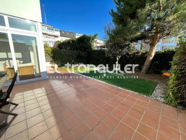 Garden of Flat to rent in Las Rozas de Madrid  with Air Conditioner, Private garden and Terrace