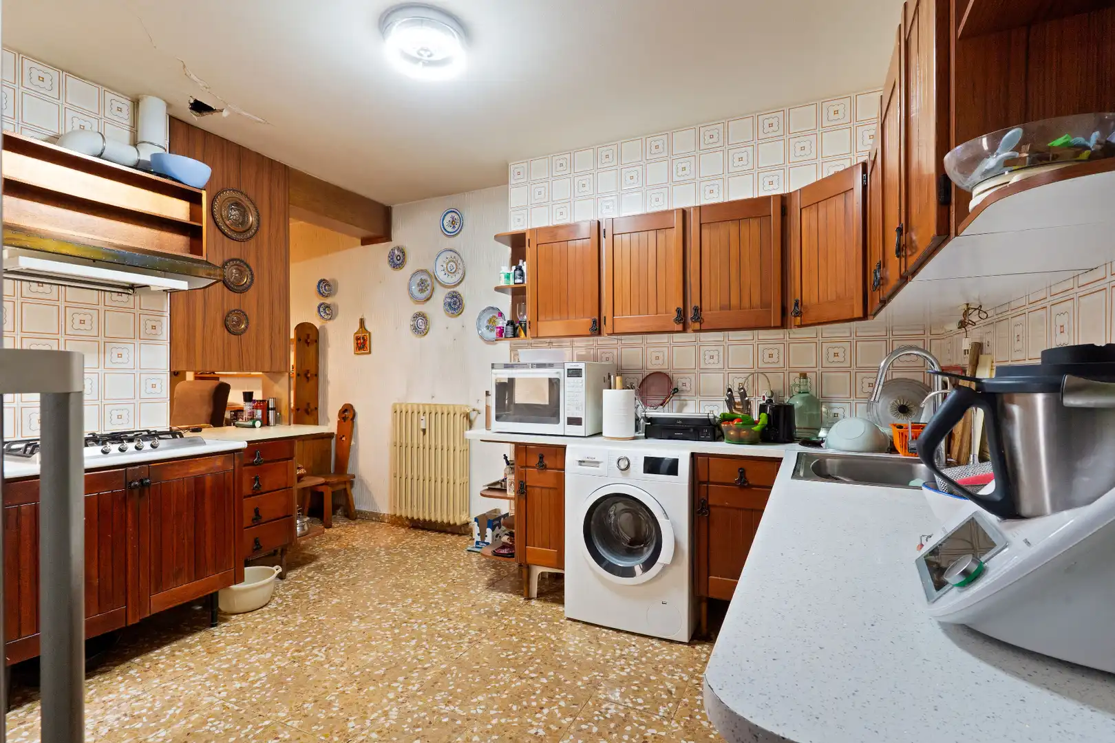Küche von Wohnung zum Verkauf in Madrid mit Heizung, Parkett und Abstellraum