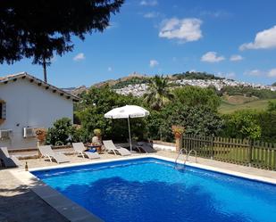 Swimming pool of House or chalet for sale in Jimena de la Frontera  with Air Conditioner, Private garden and Swimming Pool