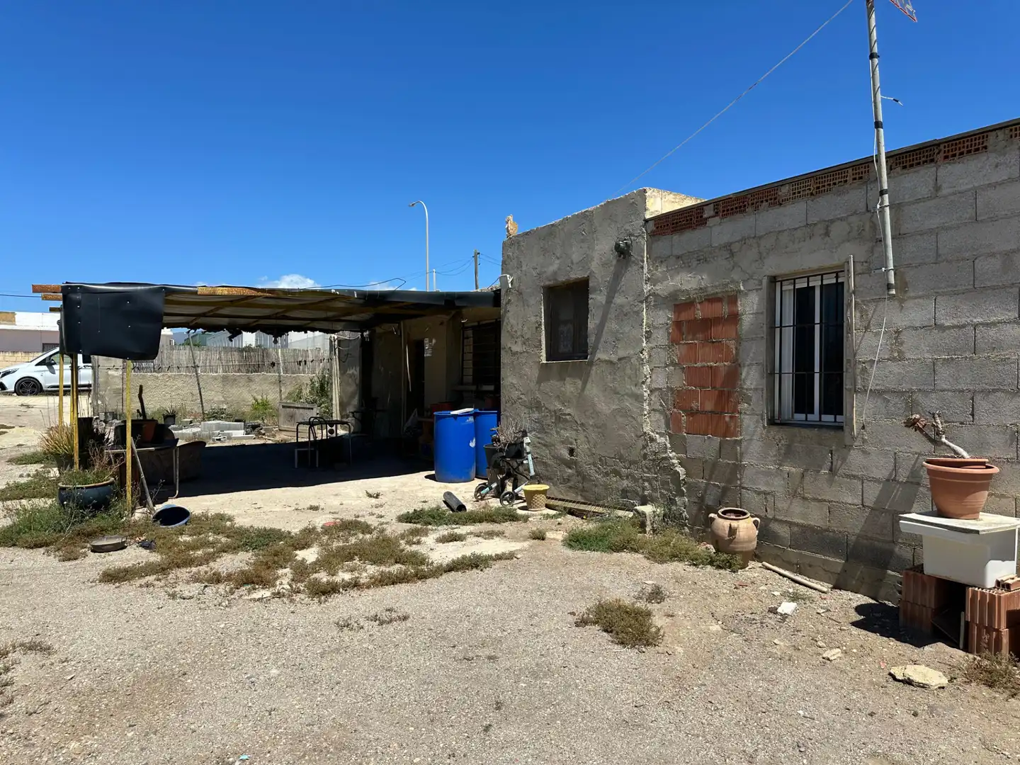 Vista exterior de Finca rústica en venda en Níjar amb Moblat