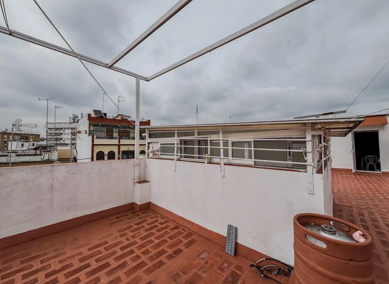 Terrassa de Casa adosada en venda en Camas amb Aire condicionat, Calefacció i Terrassa