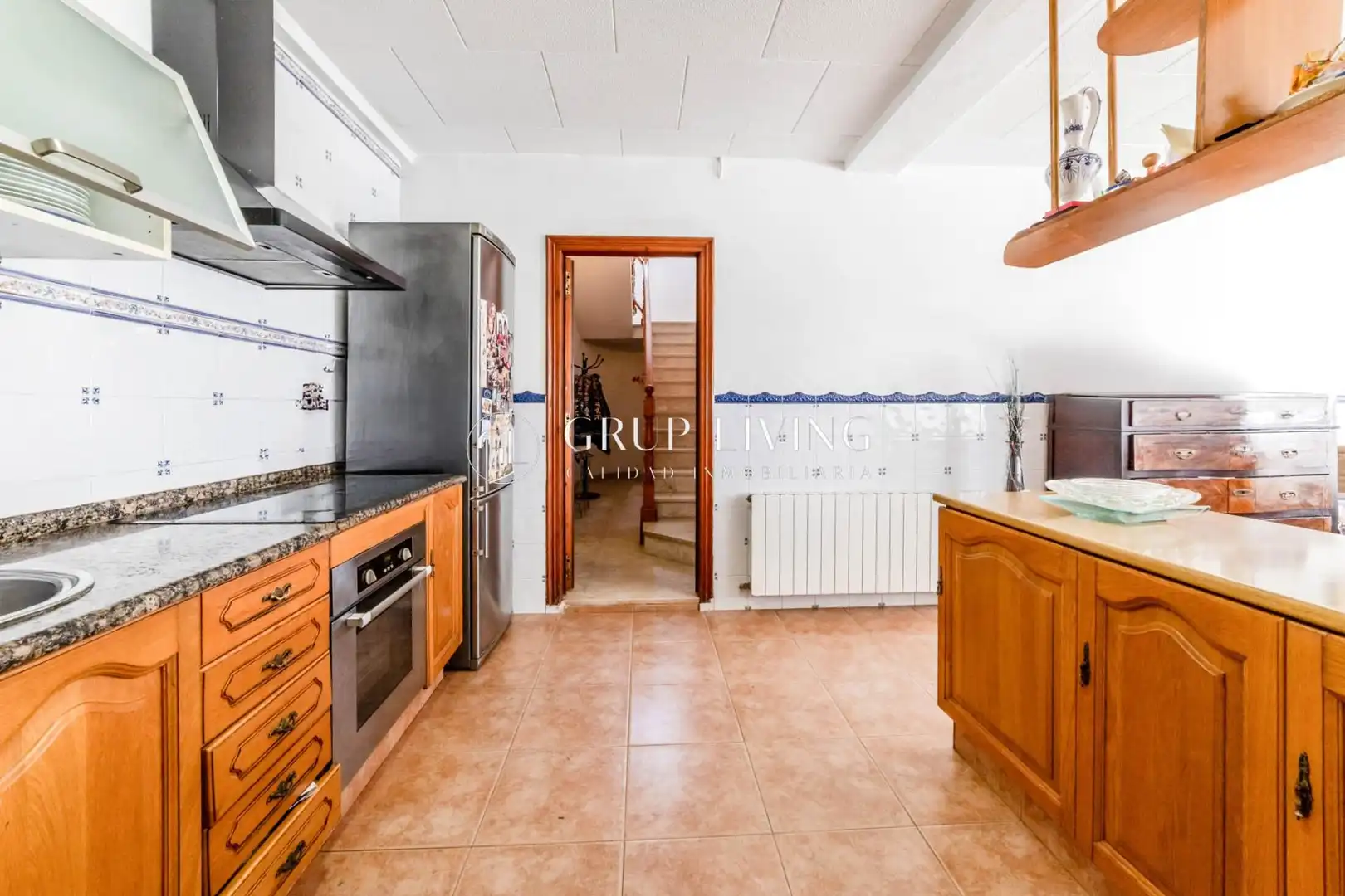 Cocina de Casa o chalet en venta en Vilanova i la Geltrú con Calefacción, Jardín privado y Terraza