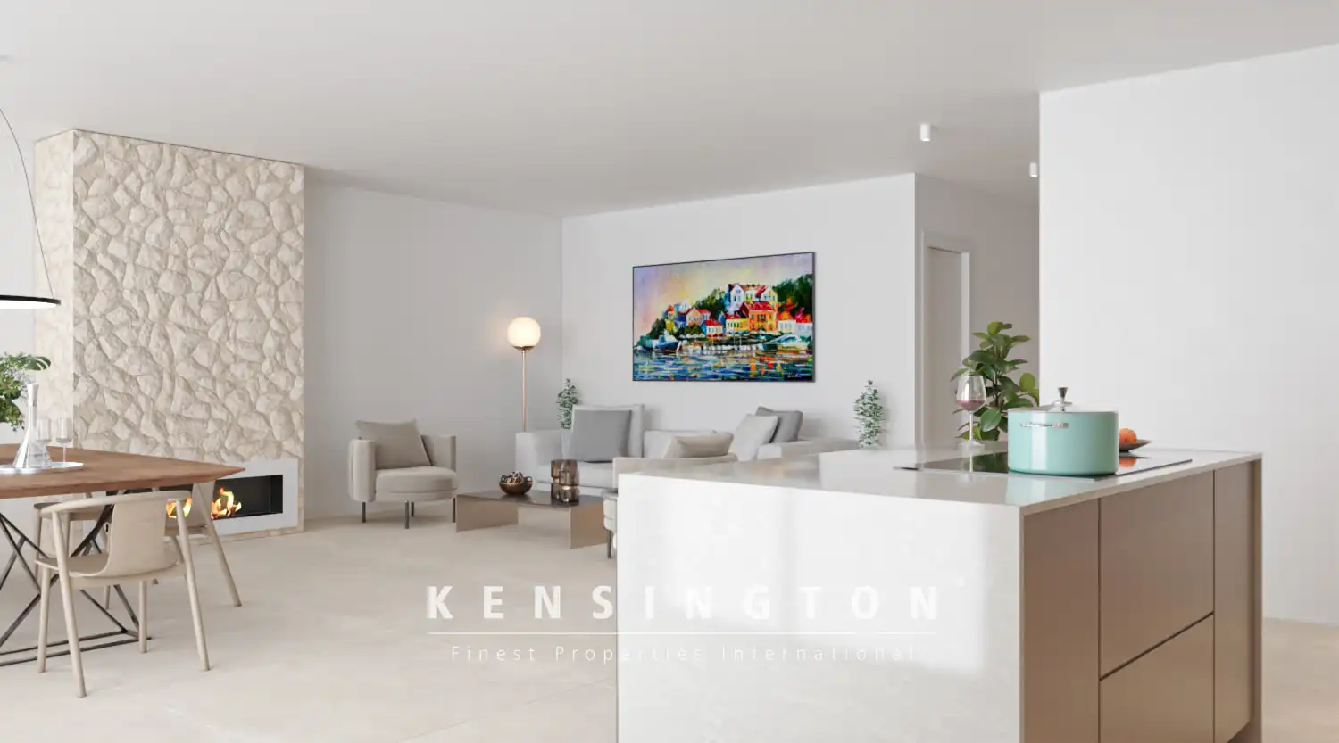 Wohnzimmer von Wohnungen zum Verkauf in Artà mit Klimaanlage, Heizung und Abstellraum