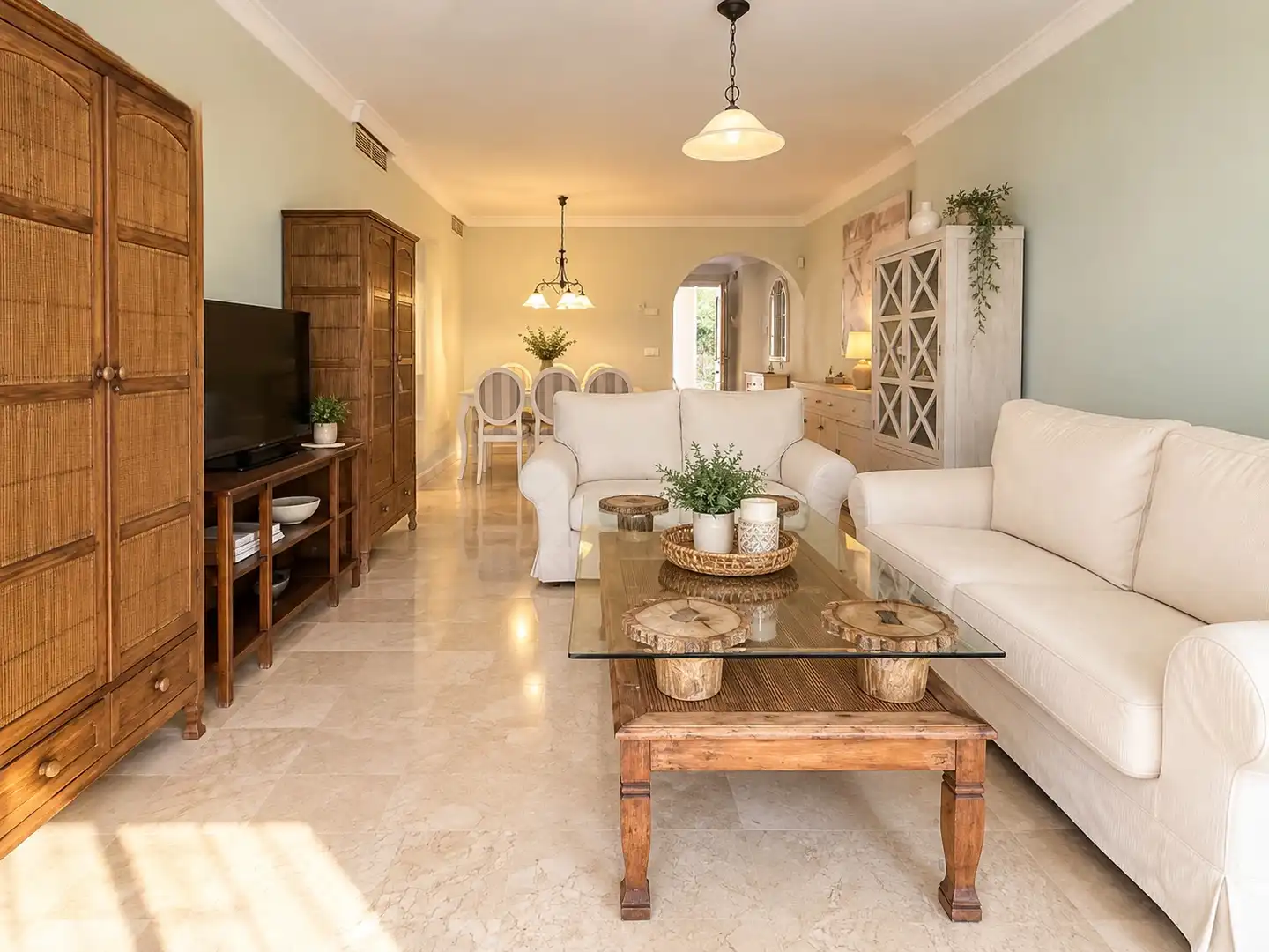 Living room of Apartments for sale in San Pedro de Alcántara