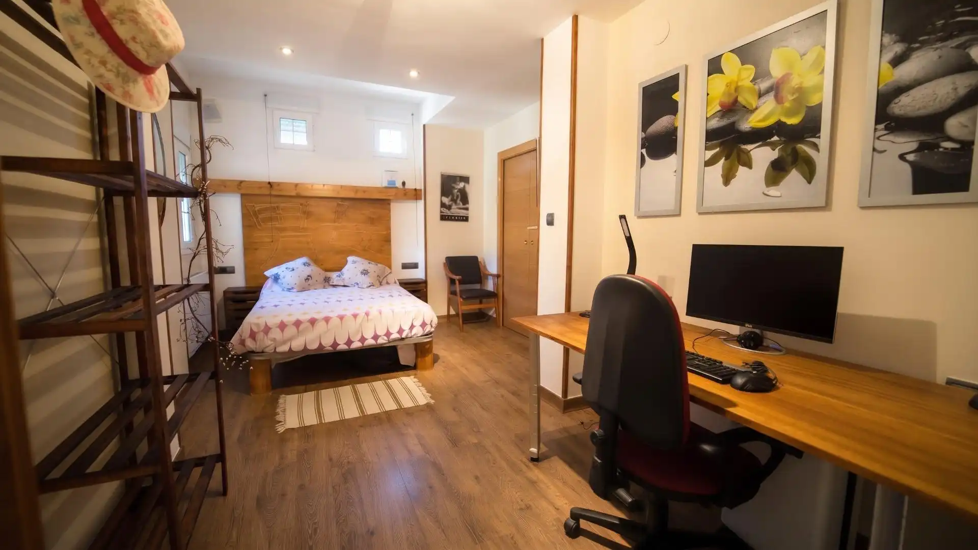 Bedroom of Houses for rent in Huétor Vega  with Air Conditioner, Heating and Private garden