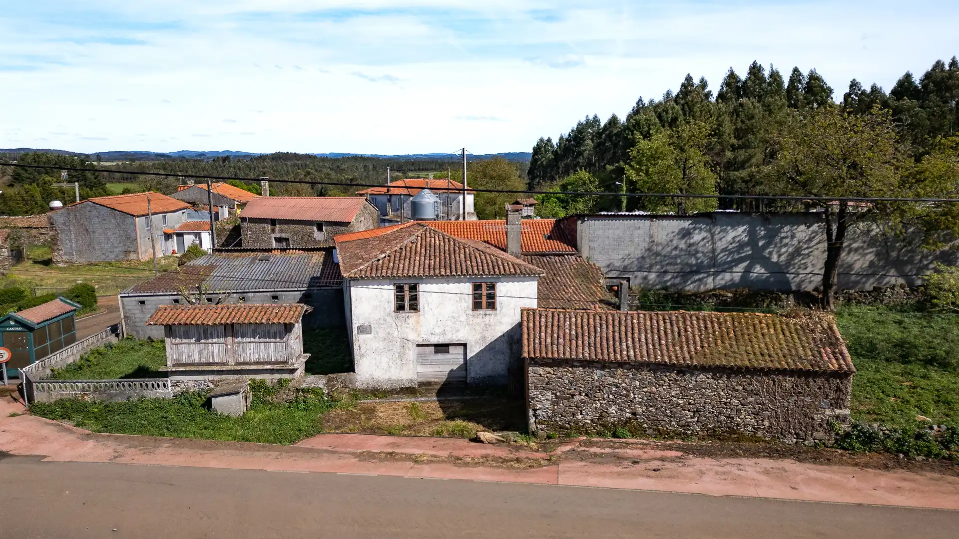Vista exterior de Finca rústica en venta en Santiso