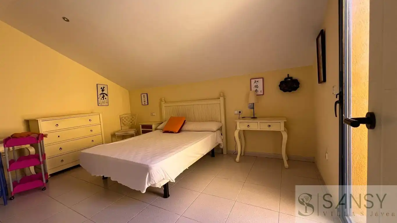 Bedroom of Attic for sale in Dénia  with Air Conditioner, Storage room and Community pool