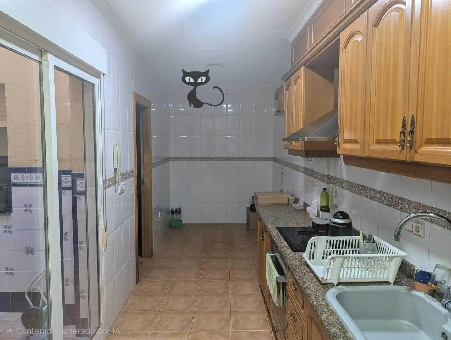 Cuina de Casa o xalet en venda en Albal amb Terrassa i Balcó