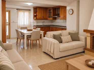 Maison mitoyenne avec balcon à vendre à Calle de Benimagrell