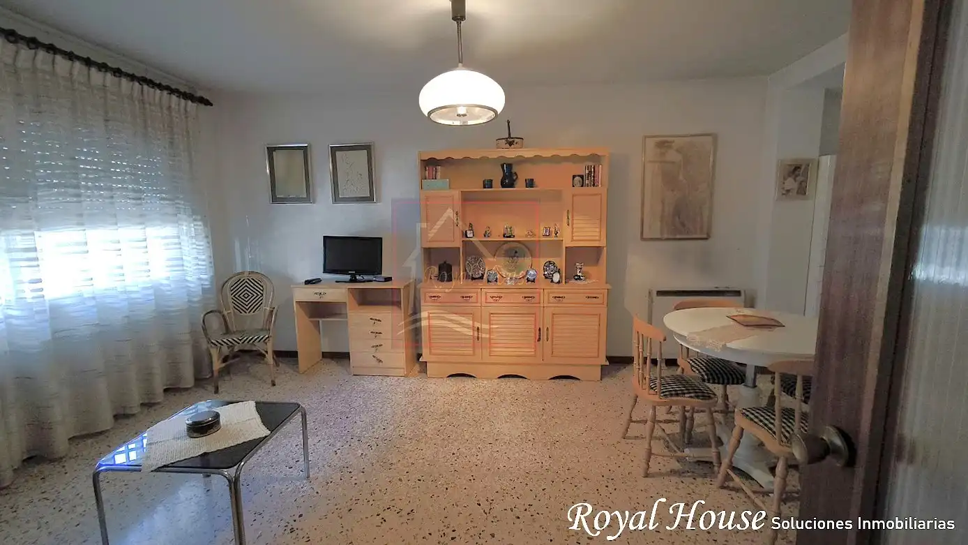 Sala de estar de Apartamento en venta en Collado Villalba con Calefacción y Piscina comunitaria