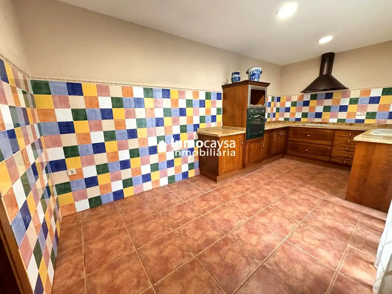 Cocina de Casa o chalet en venta en Novelé  / Novetlè con Aire acondicionado, Terraza y Piscina