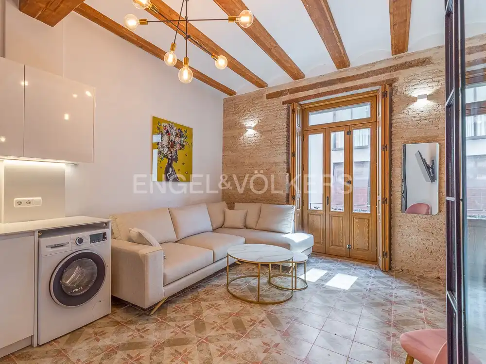 Sala d'estar de Pis de lloguer en Ciutat Vella 