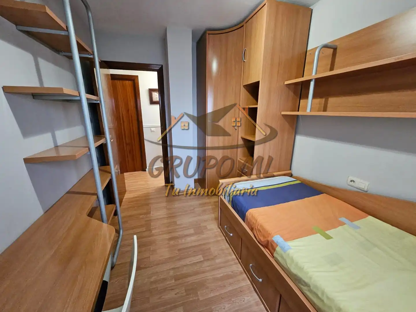 Schlafzimmer von Wohnung zur Miete in Jaén mit Klimaanlage, Heizung und Möbliert