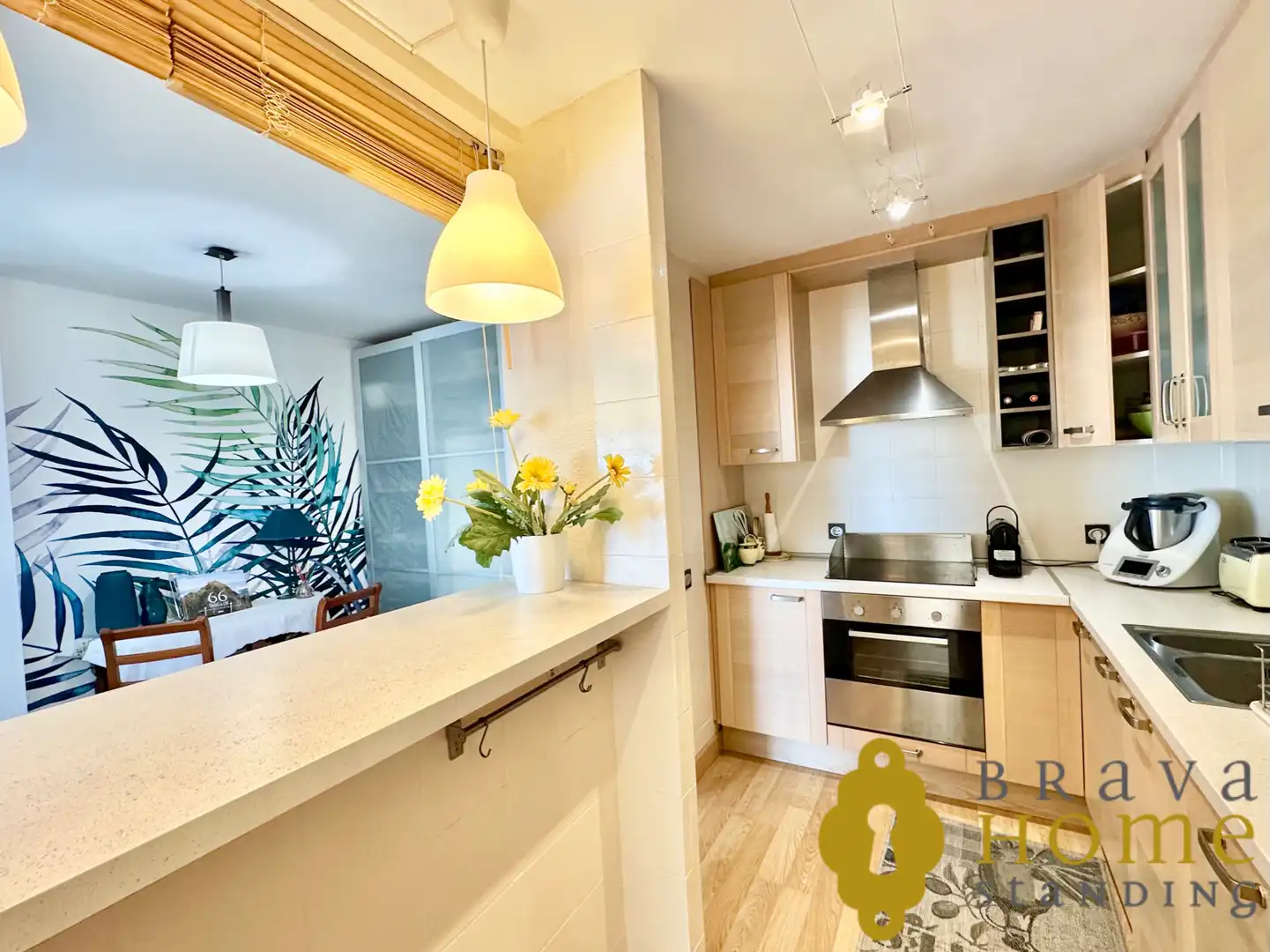 Cocina de Ático en venta en Roses con Aire acondicionado, Terraza y Trastero