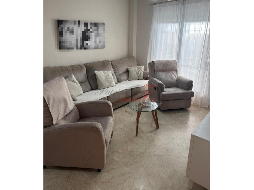 Living room of Single-family semi-detached for sale in Jerez de la Frontera  with Air Conditioner, Private garden and Balcony