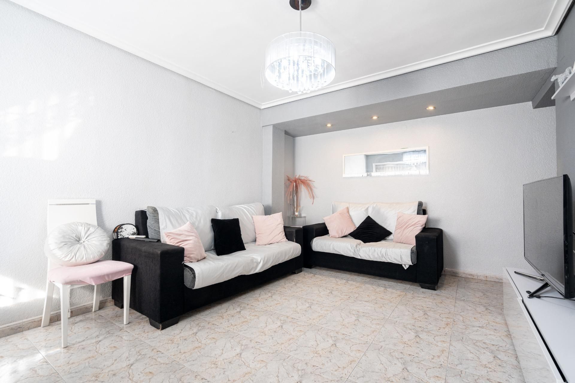 Living room of Flat for sale in  Valencia Capital  with Balcony