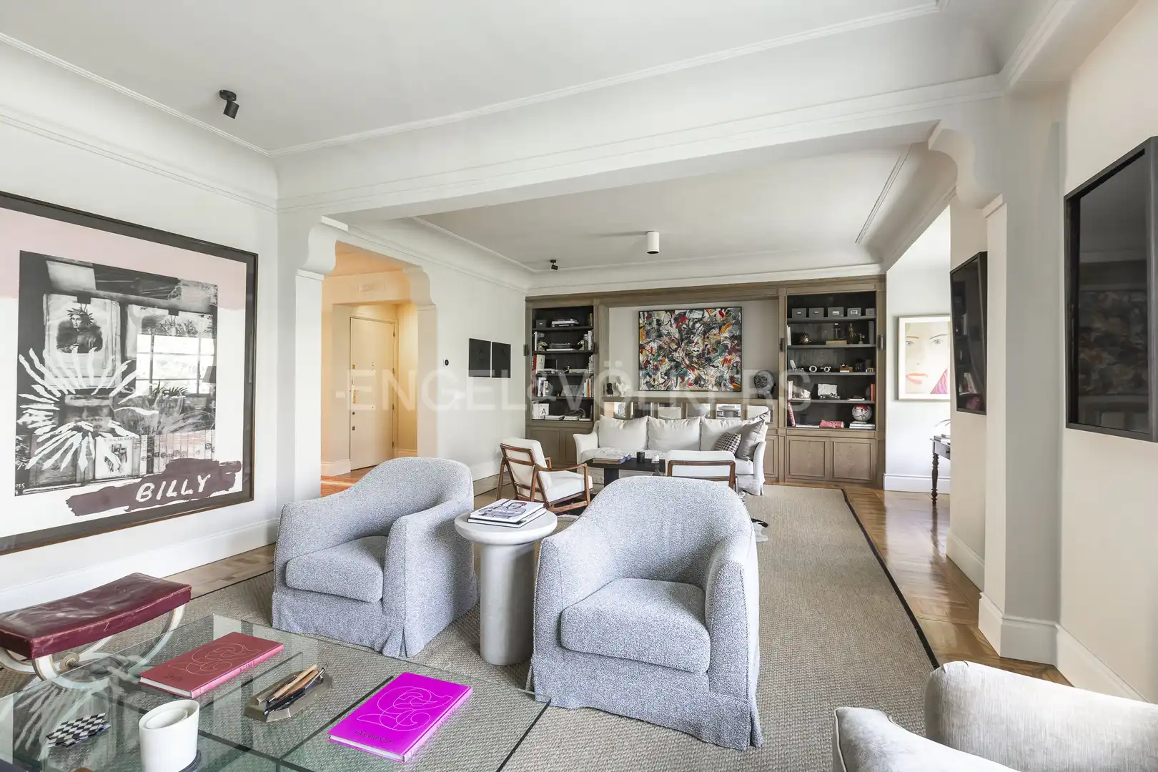 Sala de estar de Piso en venta en Madrid con Aire acondicionado, Calefacción y Parquet