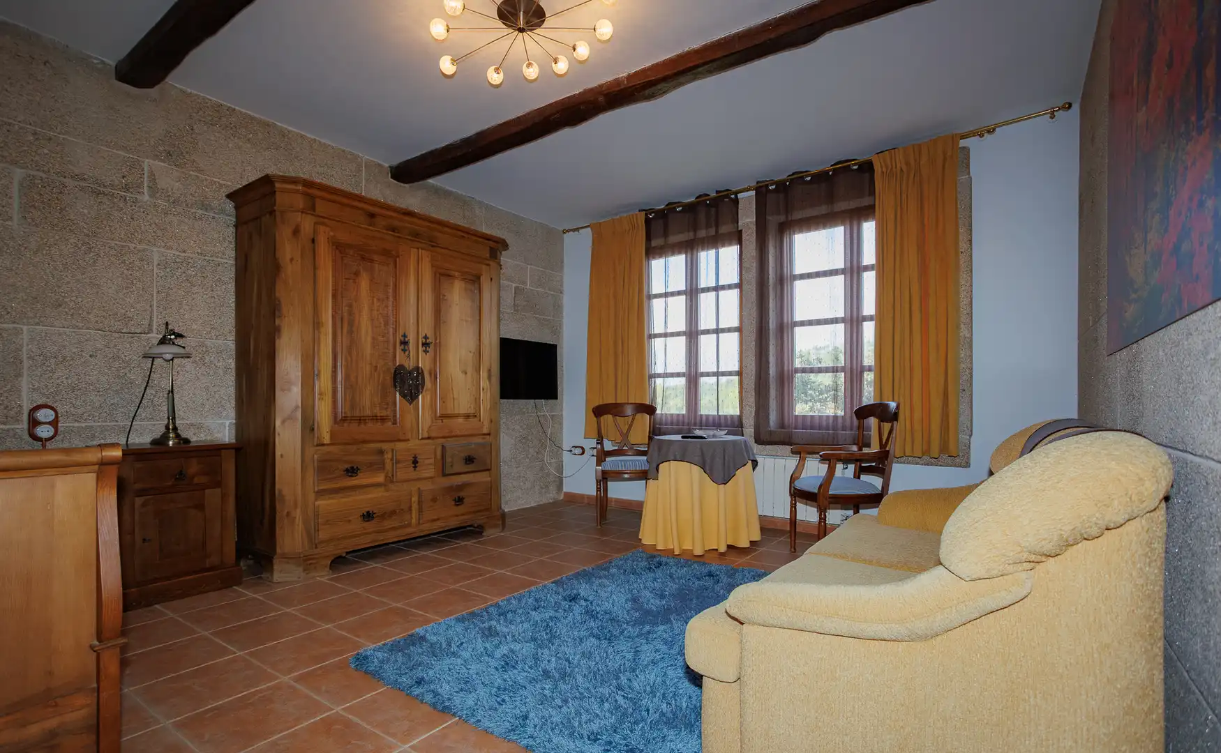Living room of Commercial properties for sale in A Veiga 