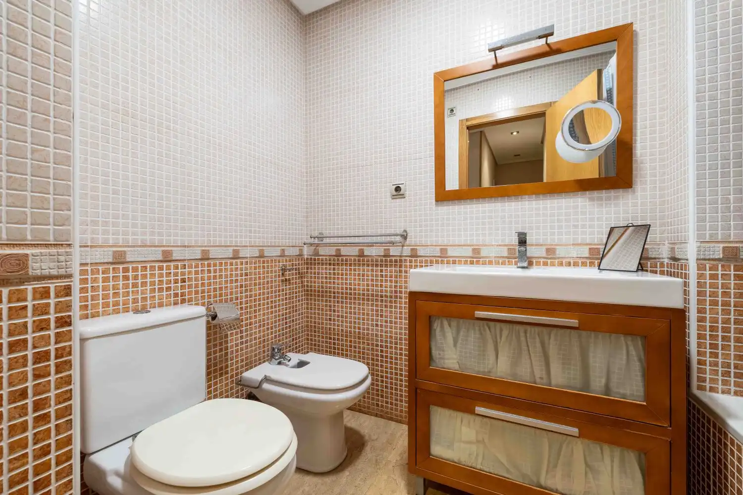 Badezimmer von Wohnung zum Verkauf in Las Torres de Cotillas mit Klimaanlage, Terrasse und Abstellraum