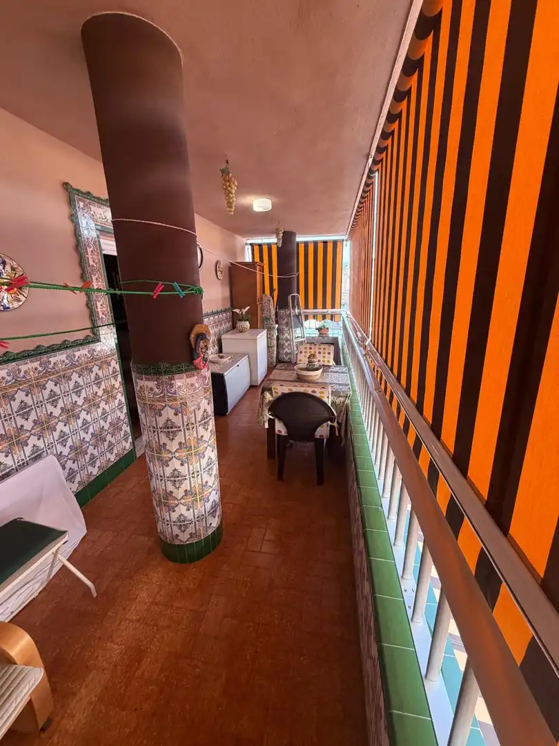 Terrasse von Wohnung zur Miete in Málaga