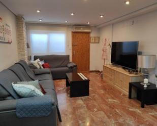 Sala d'estar de Casa o xalet en venda en Elche / Elx amb Aire condicionat i Terrassa