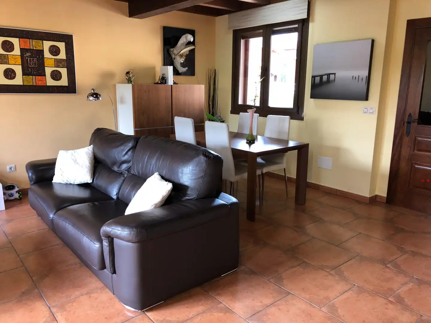 Living room of Houses for sale in Grijota  with Heating and Private garden
