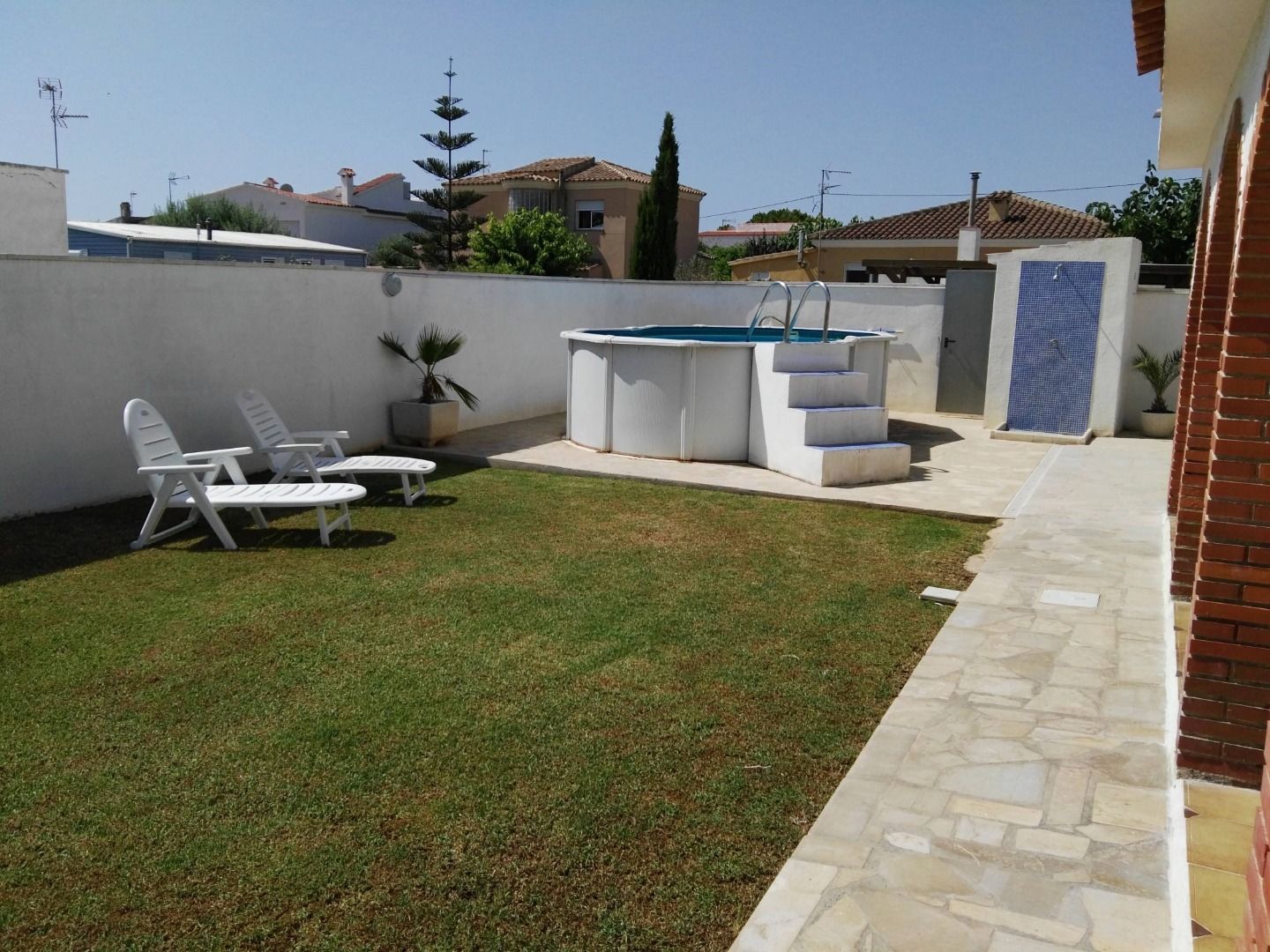 Swimming pool of Flat to rent in Vinaròs  with Private garden, Furnished and Community pool