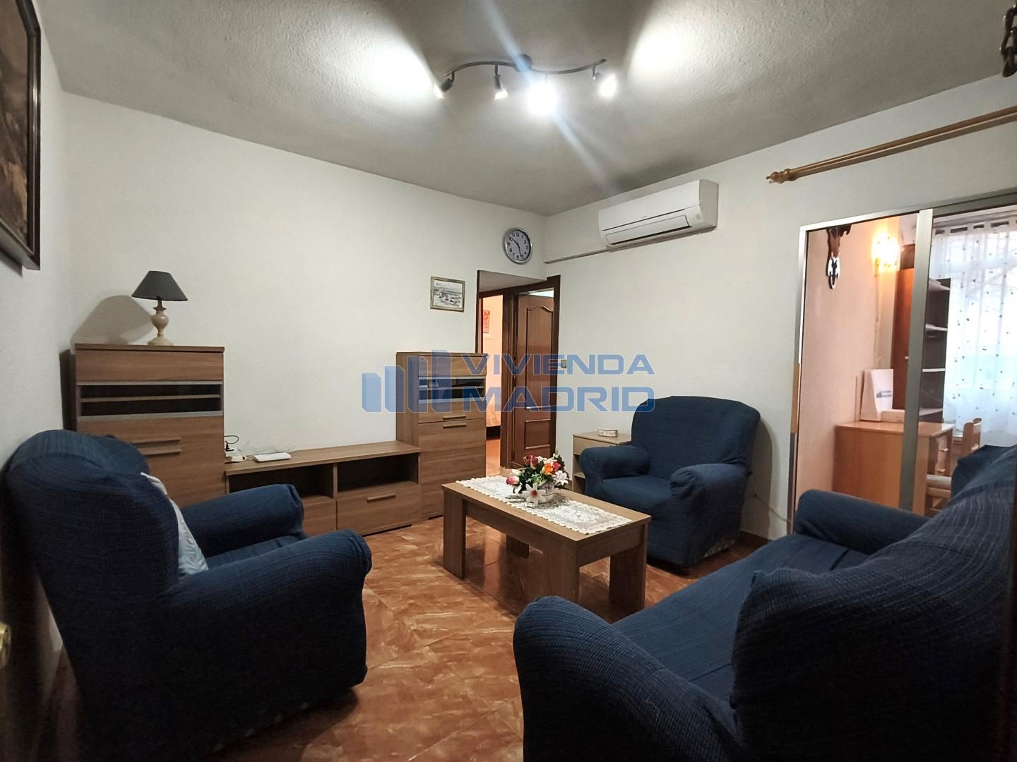Living room of Flat for sale in Getafe  with Air Conditioner, Heating and Furnished