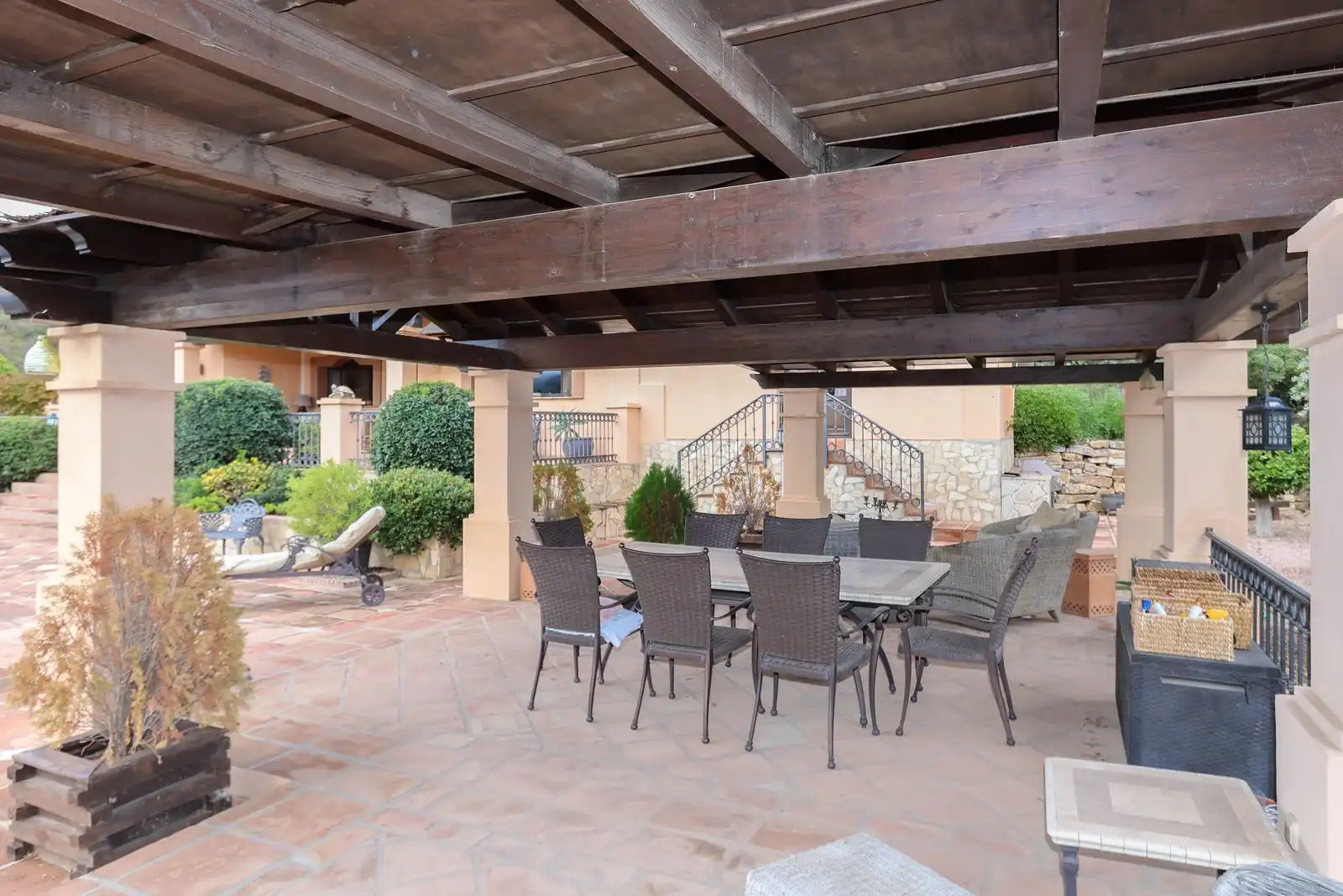 Terraza de Casa o chalet en venta en Monda con Aire acondicionado, Jardín privado y Trastero