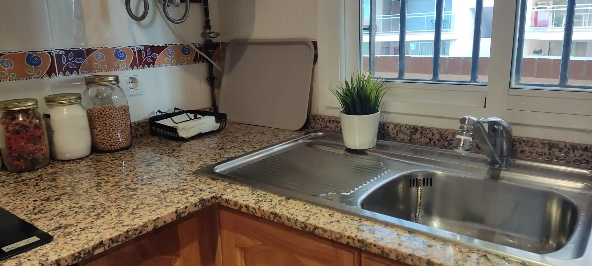 Cocina de Apartamento de alquiler en Oropesa del Mar / Orpesa con Aire acondicionado, Terraza y Amueblado