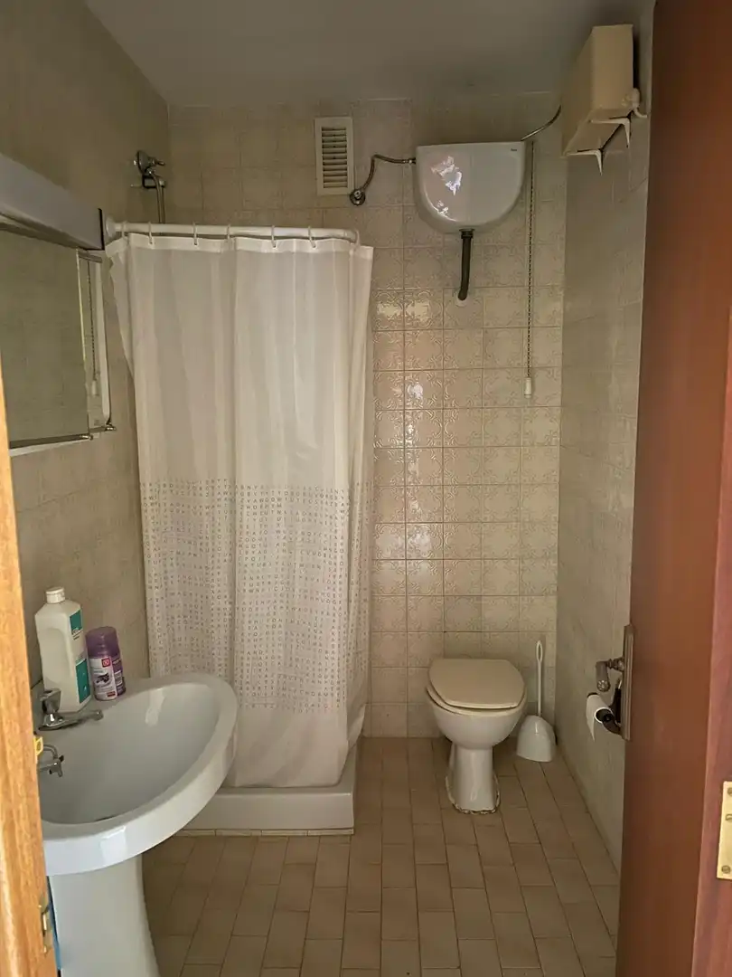 Bathroom of Flat for sale in Saldaña  with Heating, Terrace and Furnished