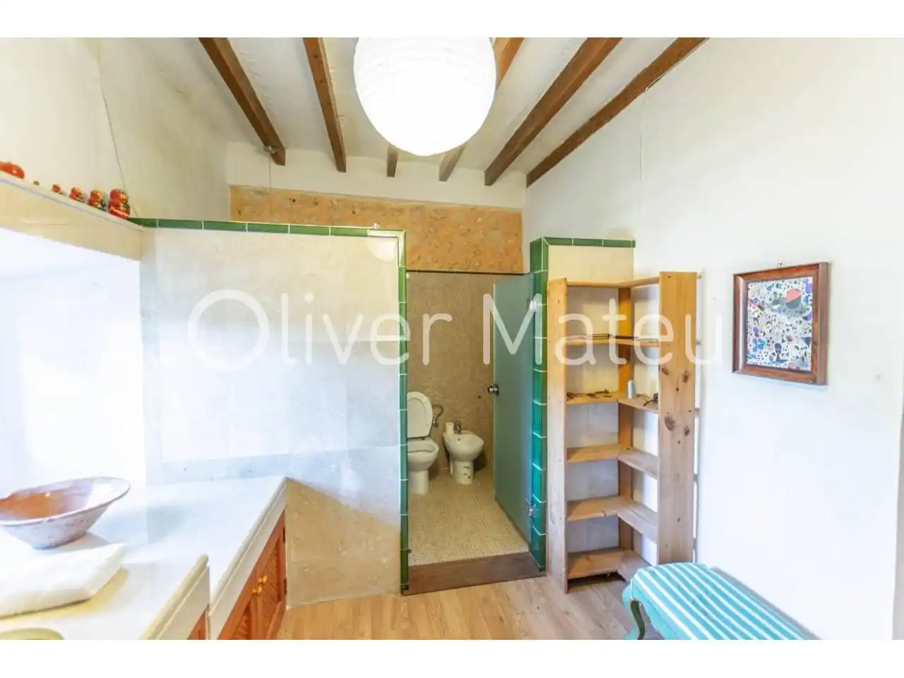 Bany de Casa o xalet en venda en Lloret de Vistalegre amb Jardí privat i Terrassa