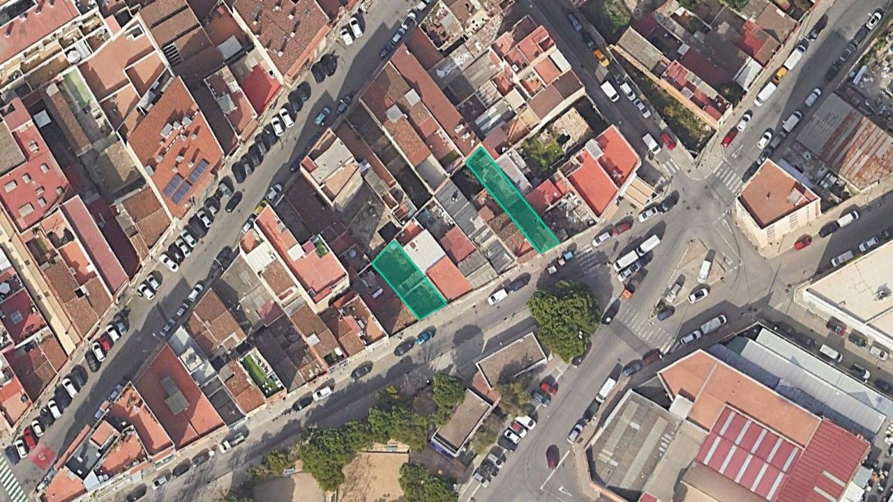 Exterior view of Land for sale in Badalona