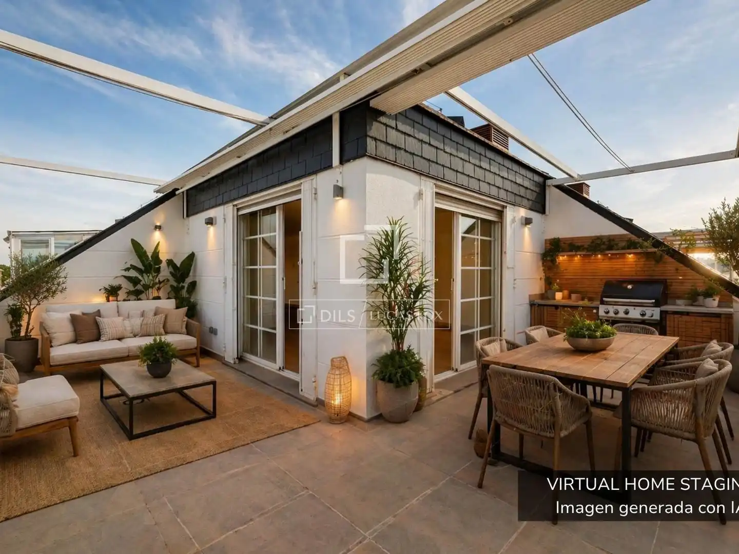 Terrace of Attic for sale in Majadahonda  with Air Conditioner, Heating and Private garden