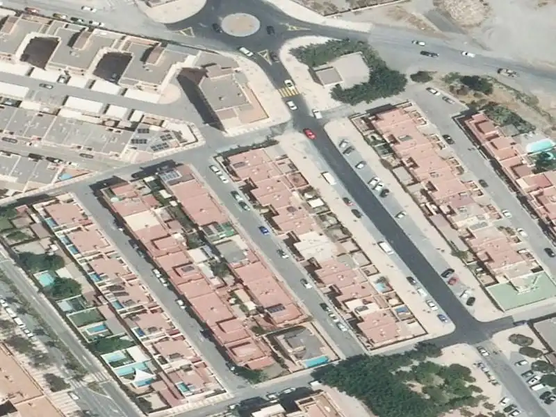 Vista exterior de Piso en venta en Roquetas de Mar
