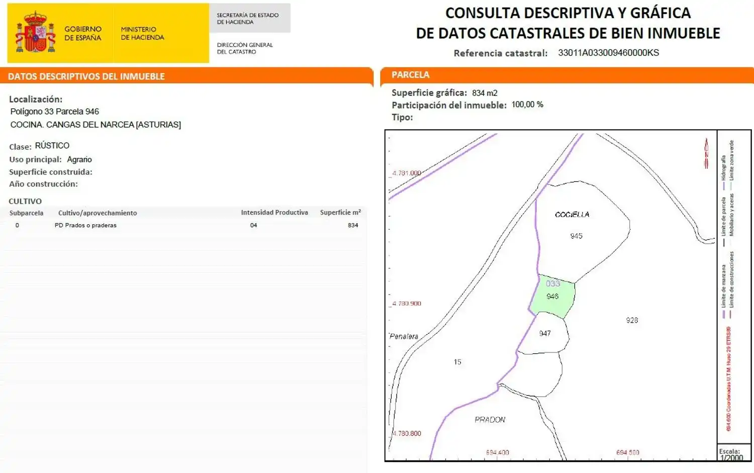 Residencial en venda en Cangas del Narcea
