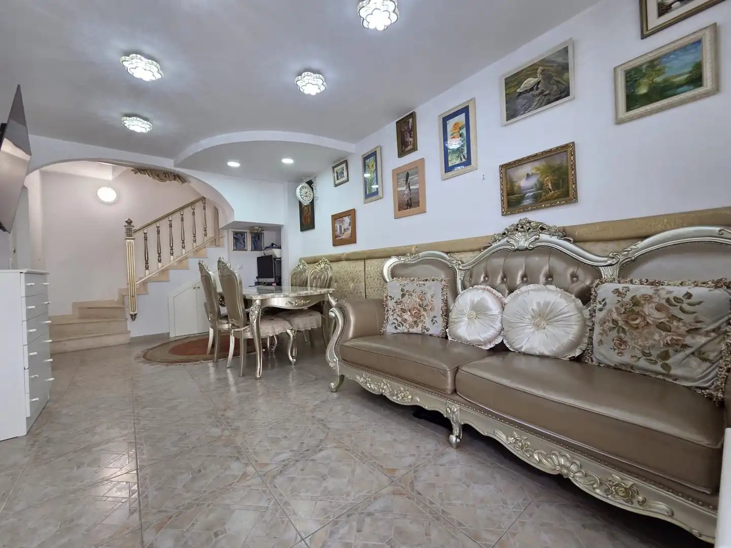 Living room of Detached homes for sale in Orihuela  with Air Conditioner, Terrace and Storage room