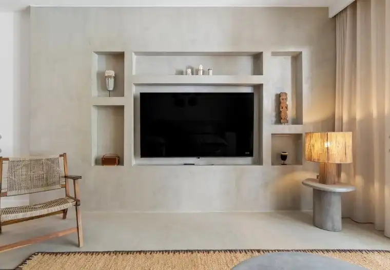 Sala d'estar de Planta baixa en venda en Estepona amb Aire condicionat, Jardí privat i Terrassa