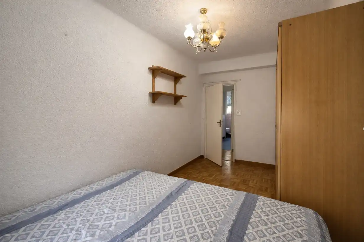 Bedroom of Flat for sale in Madrid  with Terrace and Balcony